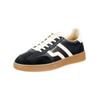 Sneaker GANT "Gant Sneaker Leder", Damen, Gr. 37, schwarz (schwarz, weiß), Leder, casual, Schuhe