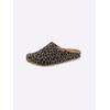Hausschuh MUBB, Damen, Gr. 42, beige (beige, gemustert), Wolle, Filz, sportlich, Schuhe