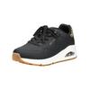 Sneaker SKECHERS "Skechers Sneaker Lederimitat", Damen, Gr. 38, schwarz, Lederimitat, casual, Schuhe