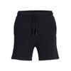 Shorts JACK & JONES "JPSTKANE CHARGE SWEAT SHORTS SRT SN", Herren, Gr. L, N-Gr, schwarz, Web, Obermaterial: 80% Baumwolle, 20% Polyester, unifarben, modisch, relaxed fit kurz, Hosen, mit elastischem Bund