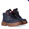 Schnürboots TOMMY HILFIGER, Kinder, Gr. 24, blau, Synthetik, Polyester, modisch, Schuhe, Winterboots, Stiefel mit Profilsohle