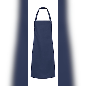 Bib Apron Press Stud Santorini: One Size / Dark Blue Image
