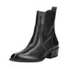 Stiefelette PAUL GREEN "Paul Green Stiefelette Glattleder", Damen, Gr. 40,5, schwarz, Glattleder, casual, Schuhe