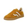 Sneaker GANT "Gant Sneaker Lederimitat/Textil", Damen, Gr. 37, weiß (gelb, weiß), Lederimitat, Textil, casual, Schuhe