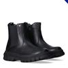 Chelseaboots TOMMY HILFIGER, Kinder, Gr. 31, schwarz, Synthetik, Polyester, modisch, Schuhe, Chunky Boots mit Innenreißverschluss
