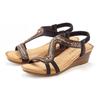 Sandalette VIVANCE "Sommerschuh", Damen, Gr. 41, schwarz, Obermaterial: 100% Synthetik. Futter: 100% Lederimitat. Decksohle: 100% Textilmaterial. Laufsohle: 100% Synthetik, unifarben, feminin, Schuhe, Sandale, Sommerschuh mit Glitzerdetails und...