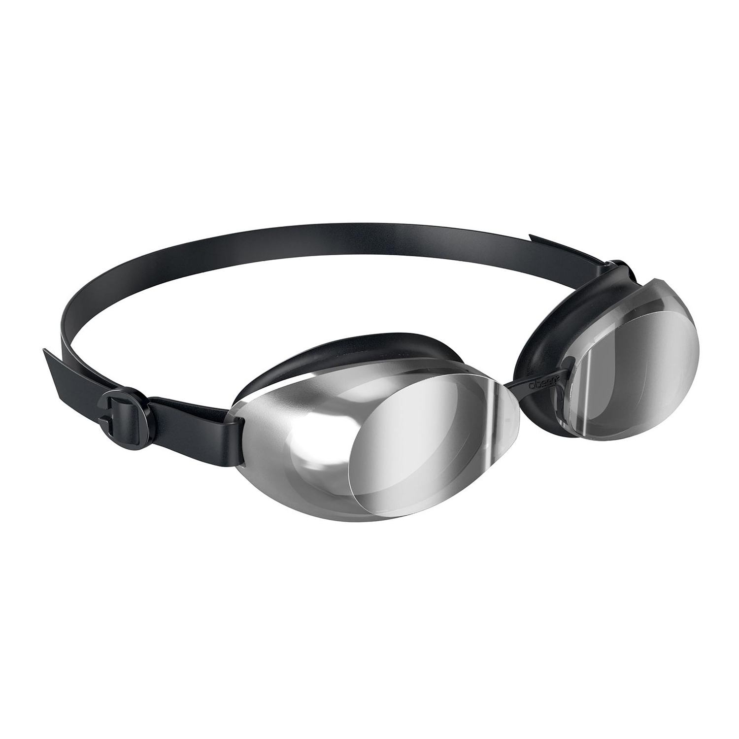 Speedo - "Jet 2.0" Schwimmbrille Spiegel für Herren/Damen Unisex (Schwarz/Silber)