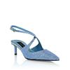 Slingback Shoes Strass