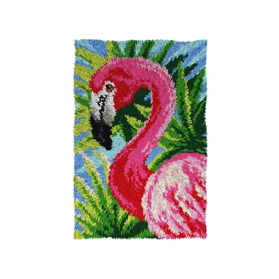 Knüpfteppich Flamingo, 50 x 74,5 cm Image