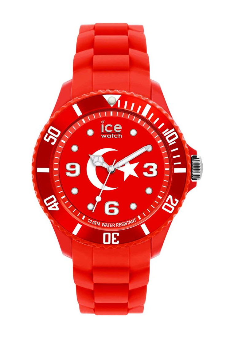 Ice-watch Womens 000541 Ladies Ice World Watch - Red - One Size | Ice-watch Sale | Discount Designer Brands