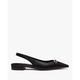 Kate Spade Womens Hallie Perforated Leather Slingback Flat - Black - Size UK 3.5 | Kate Spade Sale | Discount Designer Brands