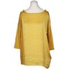 Boss Orange Damen Bluse, Gr. 36, gelb, Baumwolle, Synthetik, Lyocell