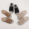 Sommerschuhe Damen Sandalen Keilpantoffeln Schuhe Strandrutschen Plus Größe 43, Alias De Mujer
