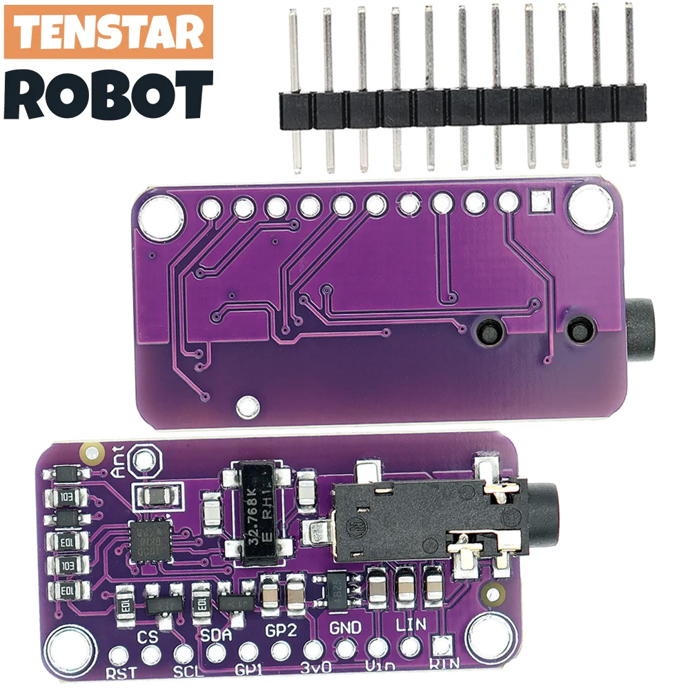 TENSTAR SI4713 FM Transmitter Module Stereo Frequency Modulation CJMCU-4713 DC 3-5V Digital Wireless Radio MCU Controller