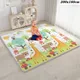Tapis de sécurité Non toxique pour enfants, grande taille, haute qualité, pour activités de bébé, gymnastique, tapis de jeu pour ramper, jeux pour bébés, 200cm x 180cm