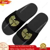 W-Wu-T Clan Home Clog Herren Damen Jugend Junge Mädchen Sandalen Schuhe Tang Garden Maßgeschneiderte atmungsaktive Schuh Strand Loch Hausschuhe Weiß