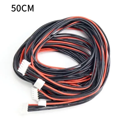10Pcs 1-8S 50cm 22AWG Silicone RC Model Lipo Battery Balancer Charger Plug Wire Connector 2.54mm JST-XH Cable IMAX B6