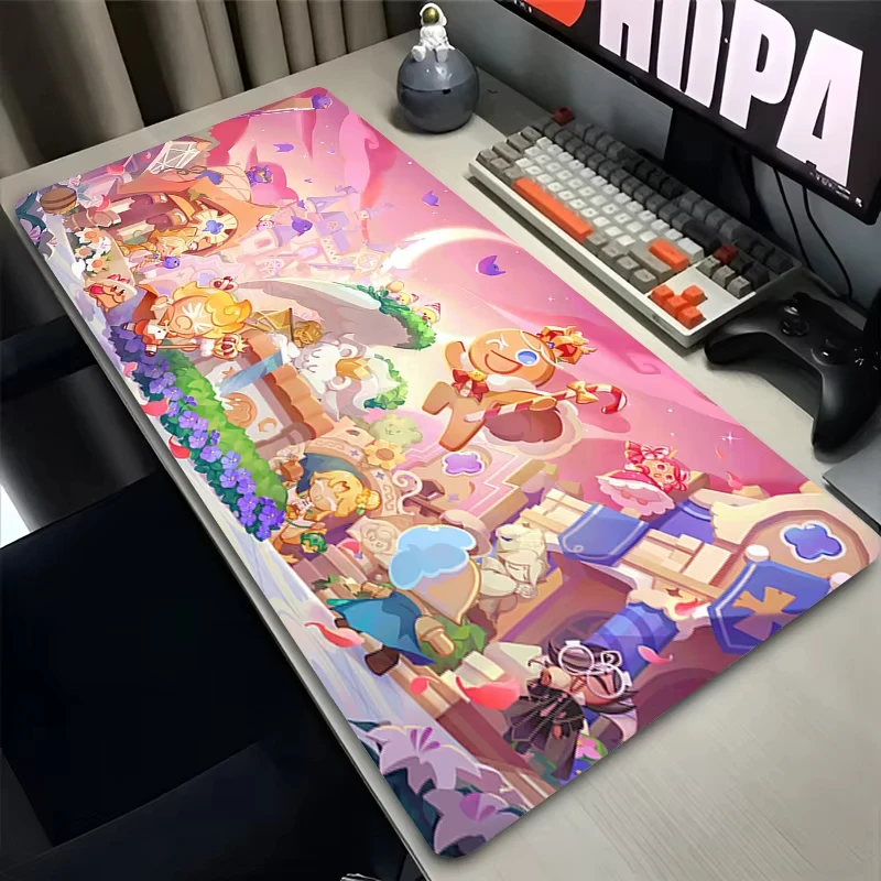 Mauspad, rutschfestes Gummi-Mauspad, Laptop, Gamer, Schrank, Cookies Run Kingdom, Tastatur-Pad, Büro, Computer, Gaming, Schreibtisch, Mauspad