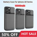 Custodia per batteria da 10000 mAh per Iphone 12 11 14 13 15 16 Pro Max Mini Custodia per caricabatterie Power Bank per IPhone XS Max XR 7 8 Plus SE3 SE2