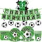 Fußball Party Dekor Fußball Geburtstag Party Supplies Fußball Teller Tasse Servietten Geburtstag Banner Luftballons für Fußball Sport Thema