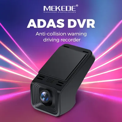 Android Car Radio driving recorder night vision ADAS DVR Dash Cam For Car Full HD 1080P Anti Collision Driving Recorder 170°