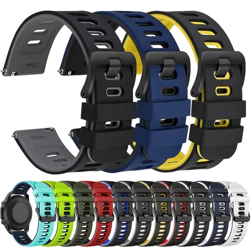 Bracelet en Silicone 20 22mm, pour Huawei Watch 3 4 Pro GT 5 4 46mm/GT3/GT Runner/GT2 Pro/GT 3 Pro, pour Honor watch Magic 2