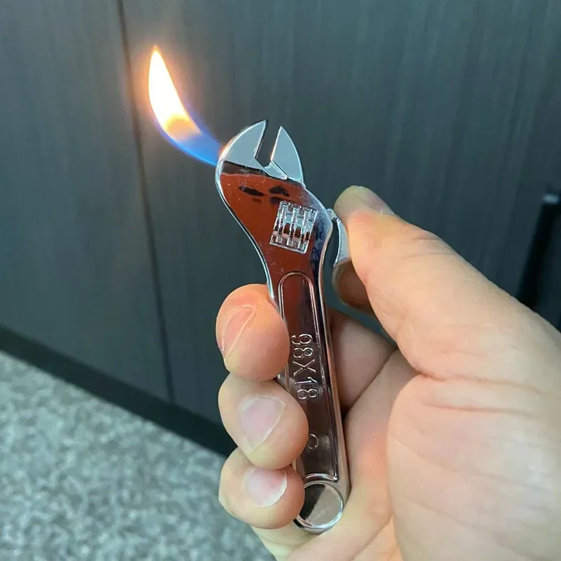 2025, neue Schraubenschlüssel, Zange, offene Flamme, Feuerzeug, Neuheit, Zigarettenanzünder und Raucherzubehör, Geschenk für Männer, Ignite Cigar Factory Sales Image