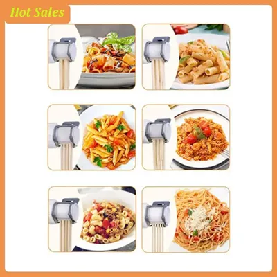 AA05 Gourmet Pasta Attachment For Kitchenaid Mixer, Pasta Maker Attachment Set With 6 Different Shapes Pasta Press Outlet