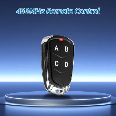 433MHz Clone Remote Control Wireless Fixed Rolling Code RF Transmitter Auto Cloning Duplicator for Garage Door Car Remotes
