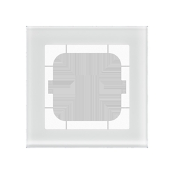 MDT technologies Glasrahmen 1-fach ws BE-GTR163W.01 Image