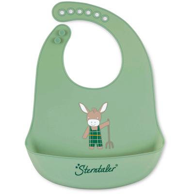 Lätzchen STERNTALER "Lätzchen Silikon, Emmilius, hellgrün", Baby, grün (hellgrün), Silikon, Lätzchen Image