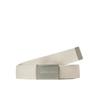 Stoffgürtel JACK & JONES "JACLONDON WOVEN BELT NOOS", Damen, Gr. 95, gelb (moonbeam), Microfaser, unifarben, modisch, Gürtel