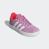 Sneaker ADIDAS SPORTSWEAR "VL COURT 3.0 KIDS", Gr. 39, preloved lila, cloud weiß, lucid rot, Leder, Synthetik, sportlich, Schuhe, inspiriert vom Design des adidas samba