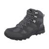 Wanderschuh JACK WOLFSKIN "TRAIL HIKER TEXAPORE MID M", Gr. 45, grau (anthrazit), Leder, Textil, sportlich, Schuhe, wasserdicht