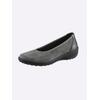 Ballerina CLASSIC BASICS, Damen, Gr. 42, grau, Nubukleder, Textil, sportlich, Schuhe
