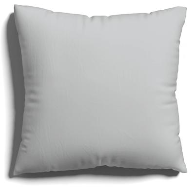 Kissenbezug SCHLAFGUT "EASY Jersey", grau (grau light), B:40cm L:40cm, Jersey, Obermaterial: 100% Baumwolle, Kissenbezüge, Kissenhülle mit Reißverschluss, weich und saugfähig, Kissenbezug Image