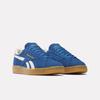 Sneaker REEBOK CLASSIC "CLUB C GROUNDS UK", Gr. 45, twilightblau, clay, chalk, Leder, Synthetik, sportlich, Schuhe