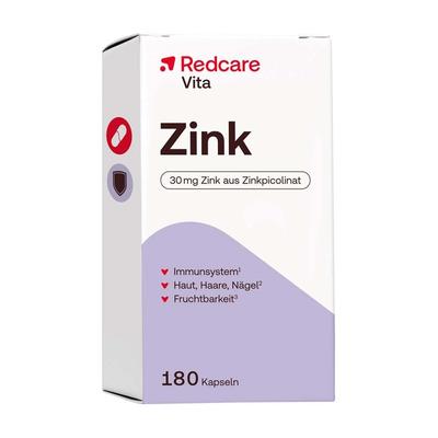Redcare Vita Zink 180 St Kapseln Image