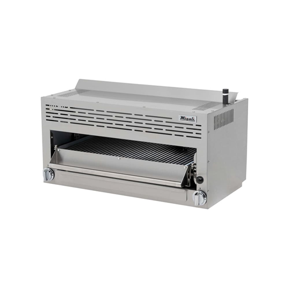 Migali C-SM-36-LP 36" Competitor Series Gas Salamander Broiler, Liquid Propane, Stainless Steel, Gas Type: LP