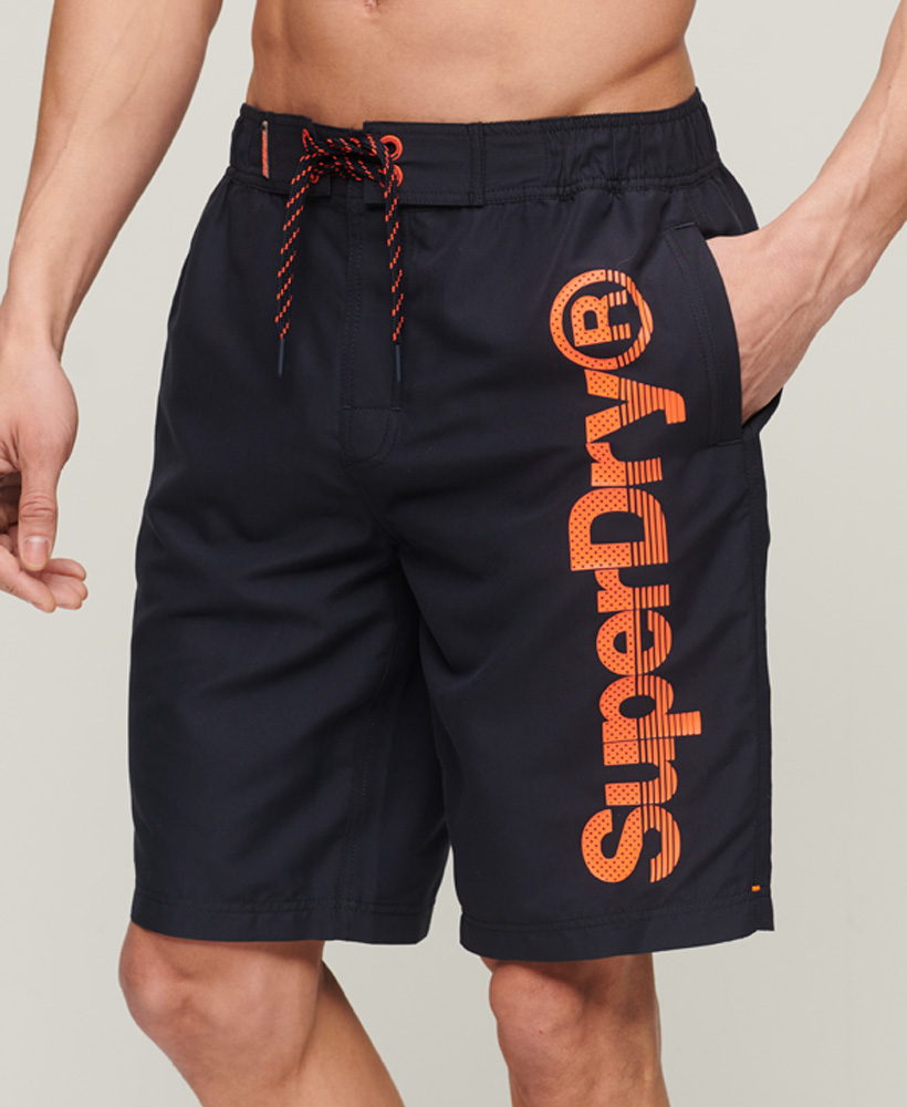 Superdry Herren Klassisches Core Sport Badetrikot Image