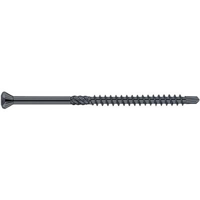 Eurotec - Hobotec Holzbohrschraube 3.2x 60 Torx 10 Edelstahl schwarz gehärtet mit Zierkopf Image