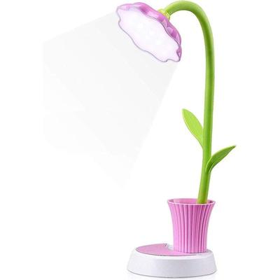 Kcvv - Kinder-Schreibtischlampe, LED-Schreibtischlampe, dimmbare Nachttischlampe mit Image