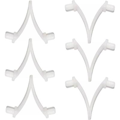 Butterfly Pool-Clips – 6er-Pack Befestigungsclips für Schwimmbadbürste, Skimmer, Staubsauger, Image
