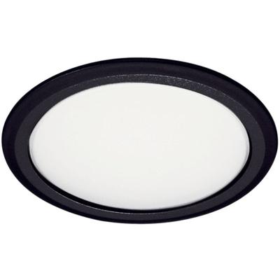 Elektra LED Einbauleuchte (Flächenlicht) Led-Spots ø 82 mm warmweiß schwarz Image