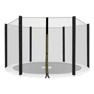 Aga24 - Aga Sicherheitsnetz für Trampolin 275 cm für 6 Stangen Schwarzes Netz / Schwarz Image