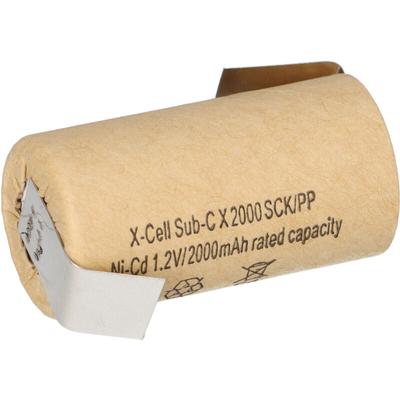 Akku Sub-C 1,2V / 1700mAh N-1700SCR , Pappmantel t Z-Form - Panasonic Image