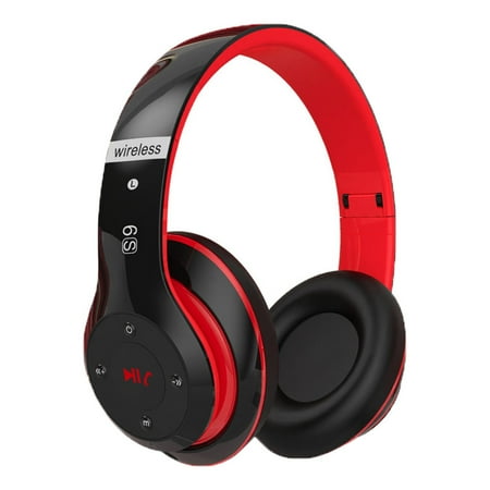 Bluetooth Headphones Over Ear 80H Playtime Headphones Wireless with Mic Bluetooth Headphones with 3 EQ Modes HiFi Stereo Foldable Wireless Headphones for Phone PC Travel Workout