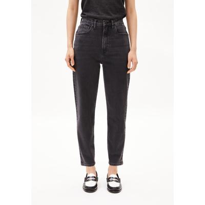 MAIRAA - Frauen Mom Fit Jeans - braun (Größe: 27/30) Image