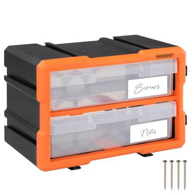 TEMU Monzana® Small Parts Magazine Assortment Box Expandable Sizes Sorting Box For Small Parts Storage Box Image