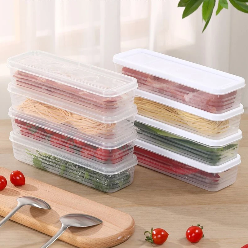 Boîtes de conservation des aliments frais pour réfrigérateur, boîtes de conservation des aliments frais pour légumes et fruits, boîte de rangement transparente scellée